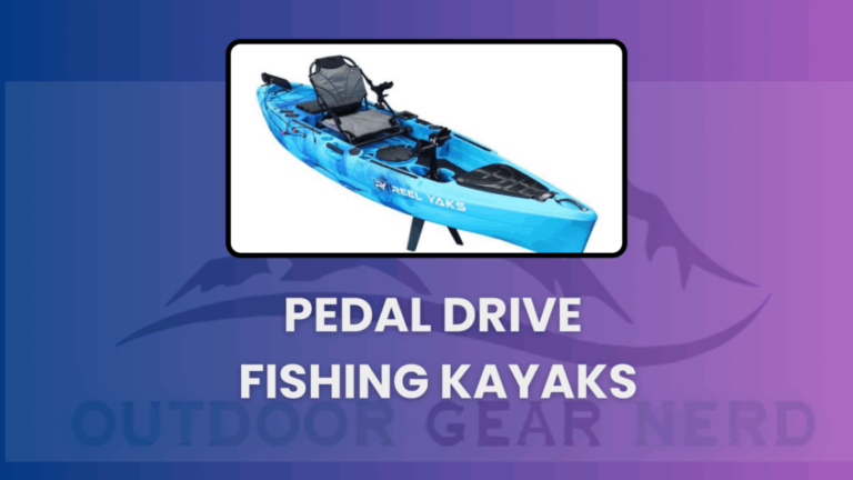 Top Pedal Drive Fishing Kayaks for Anglers