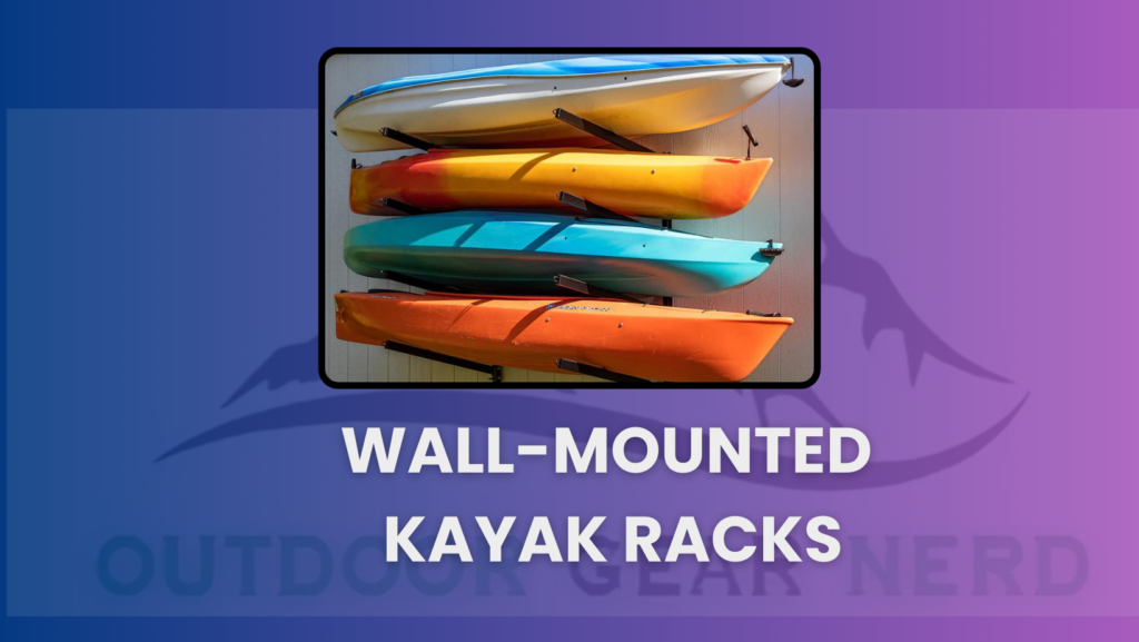 Wall-Mounted Kayak Racks